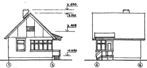 Типовые проекты дачных домиков