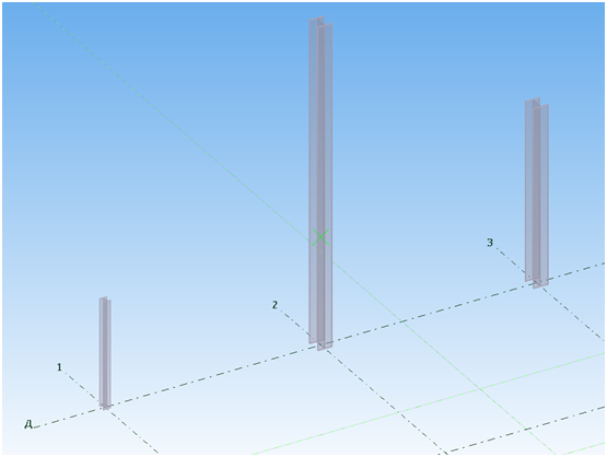 Изменение свойств колонны в Tekla Structures 2